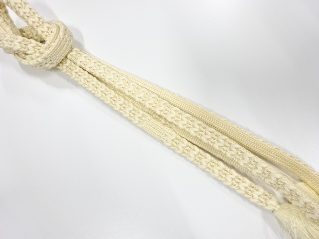 正絹　手組帯締め